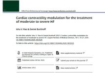 Cardiac contractility modulation for the treatment of moderate to severe HF