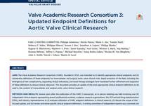 Valve Academic Research Consortium
